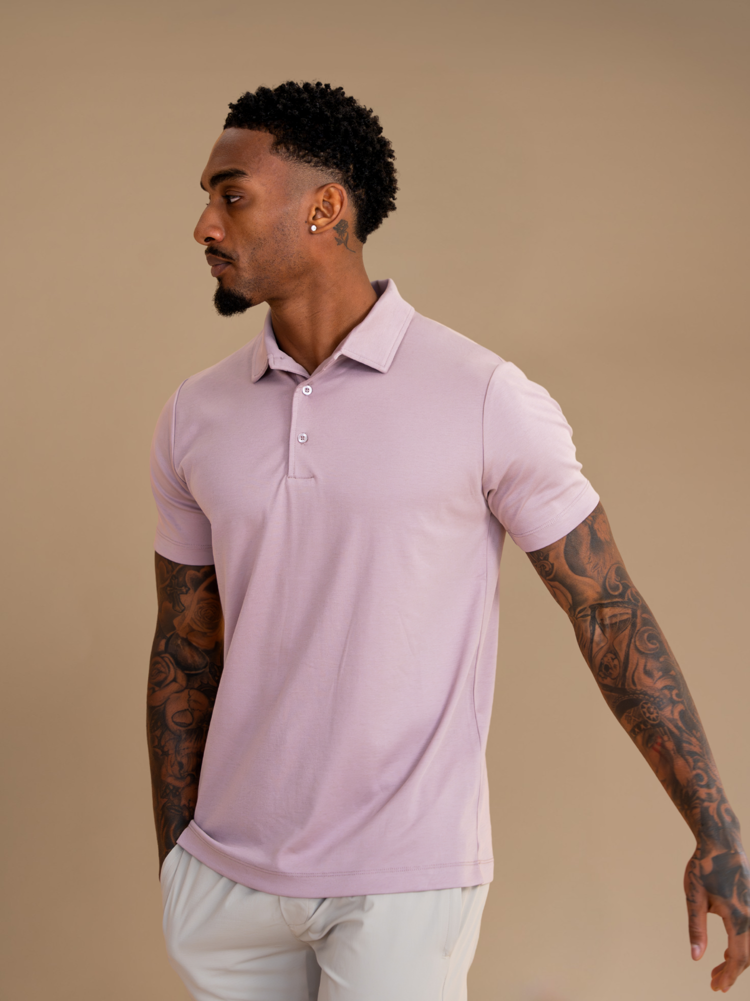 Lux Polo - Ash Rose