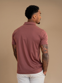 Lux Polo - Maroon