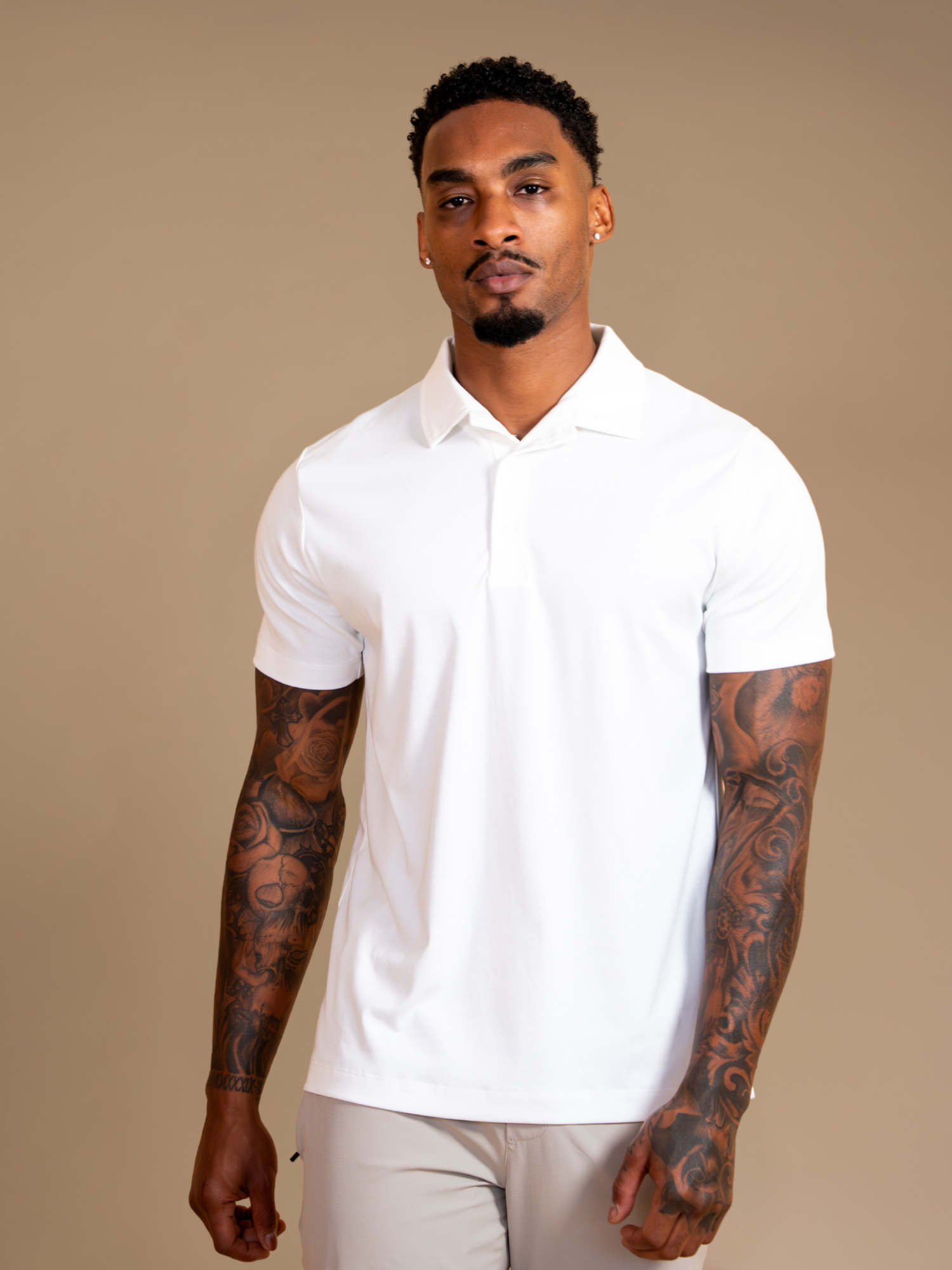 Lux Polo - White