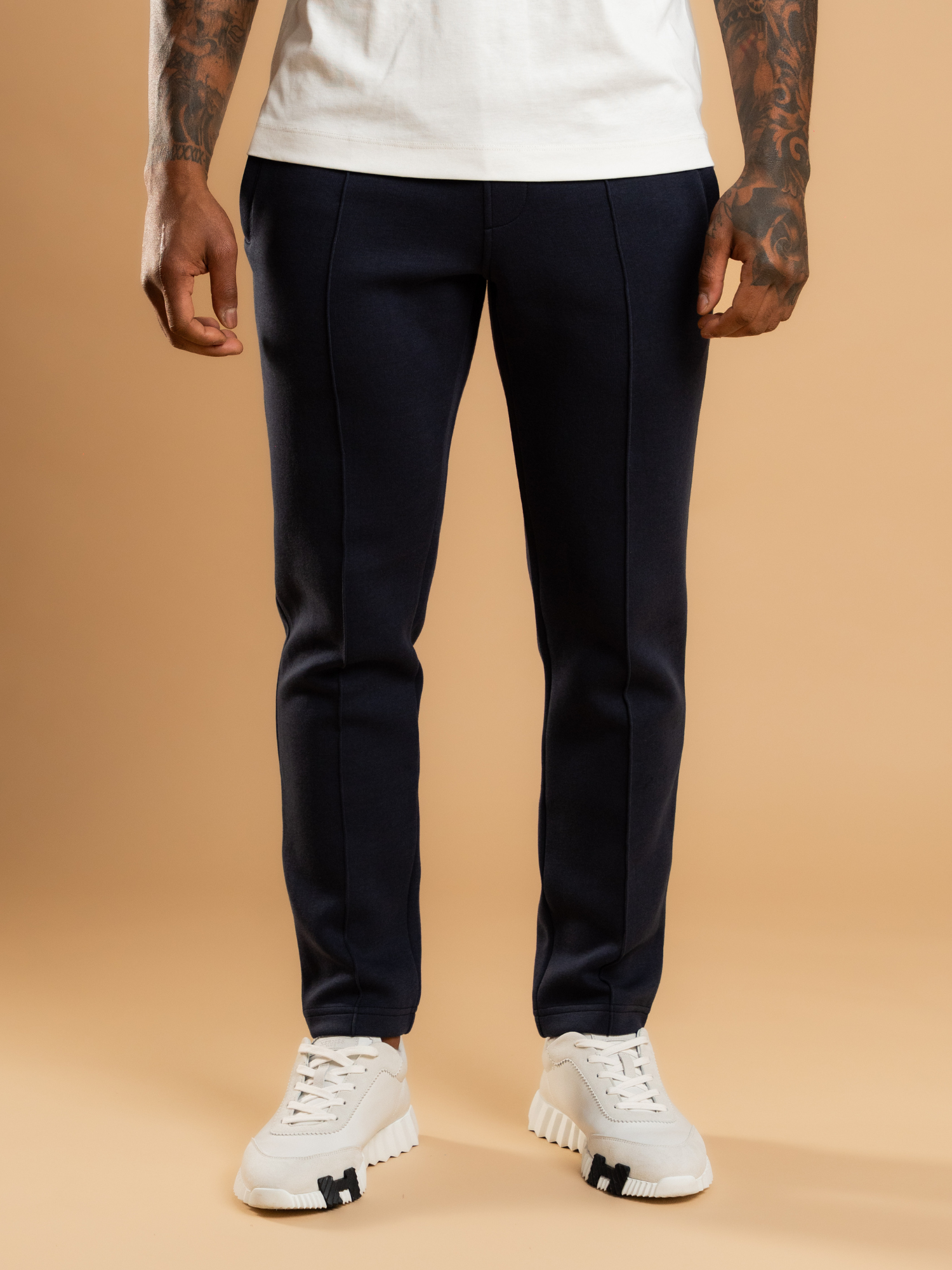 Essential Interlock Jogger - Navy