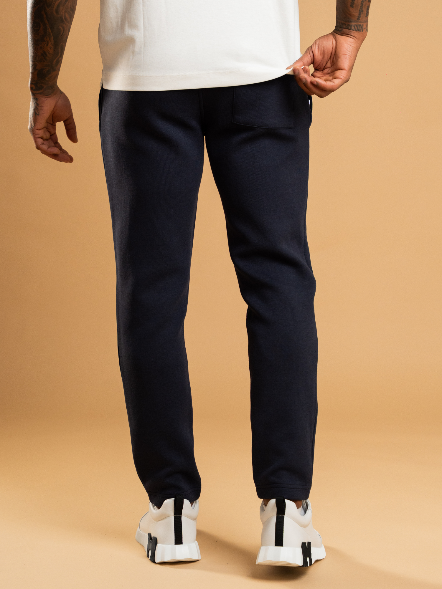 Essential Interlock Jogger - Navy