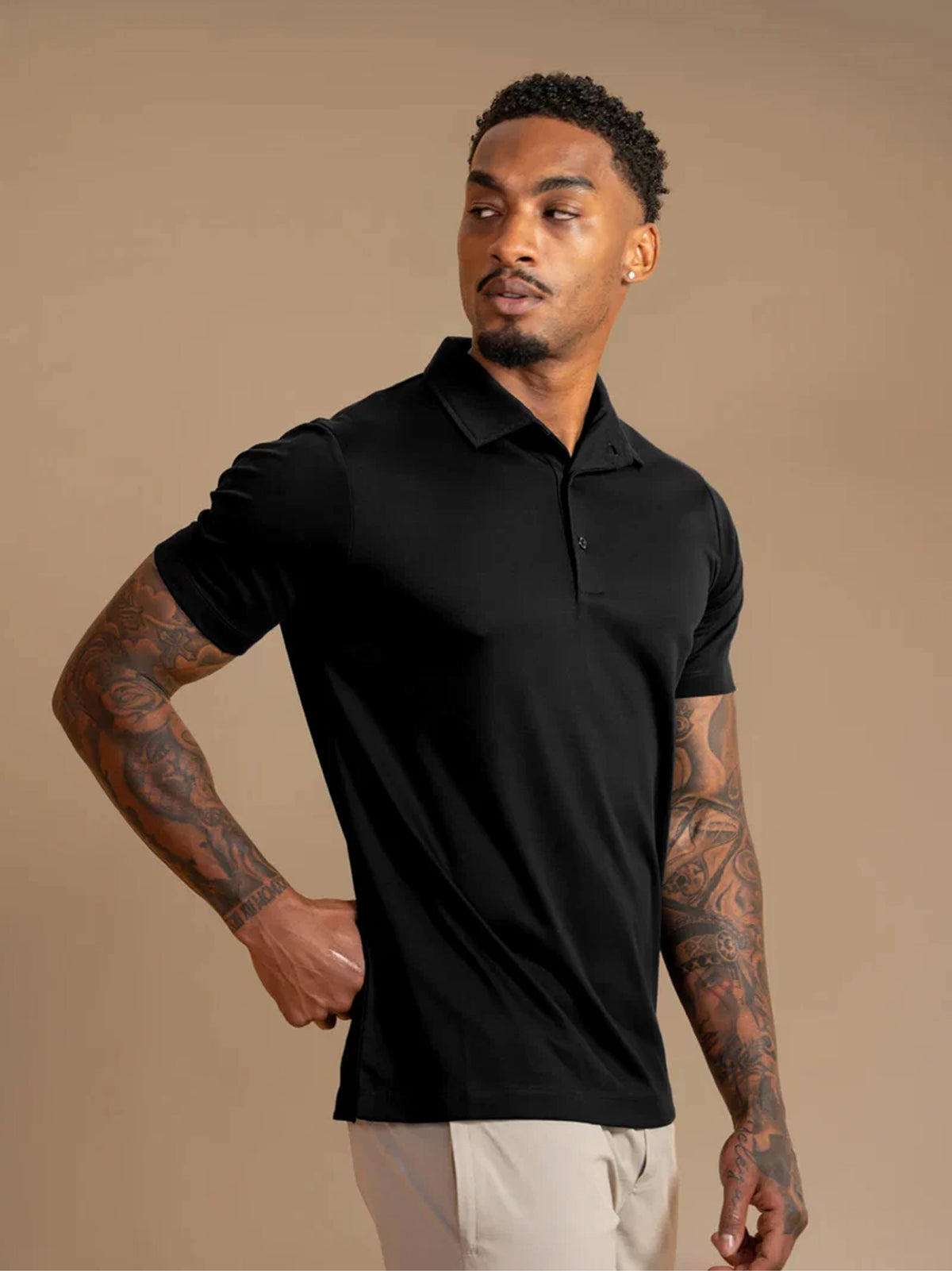 Lux Polo - Mixed 3 Pack - Black