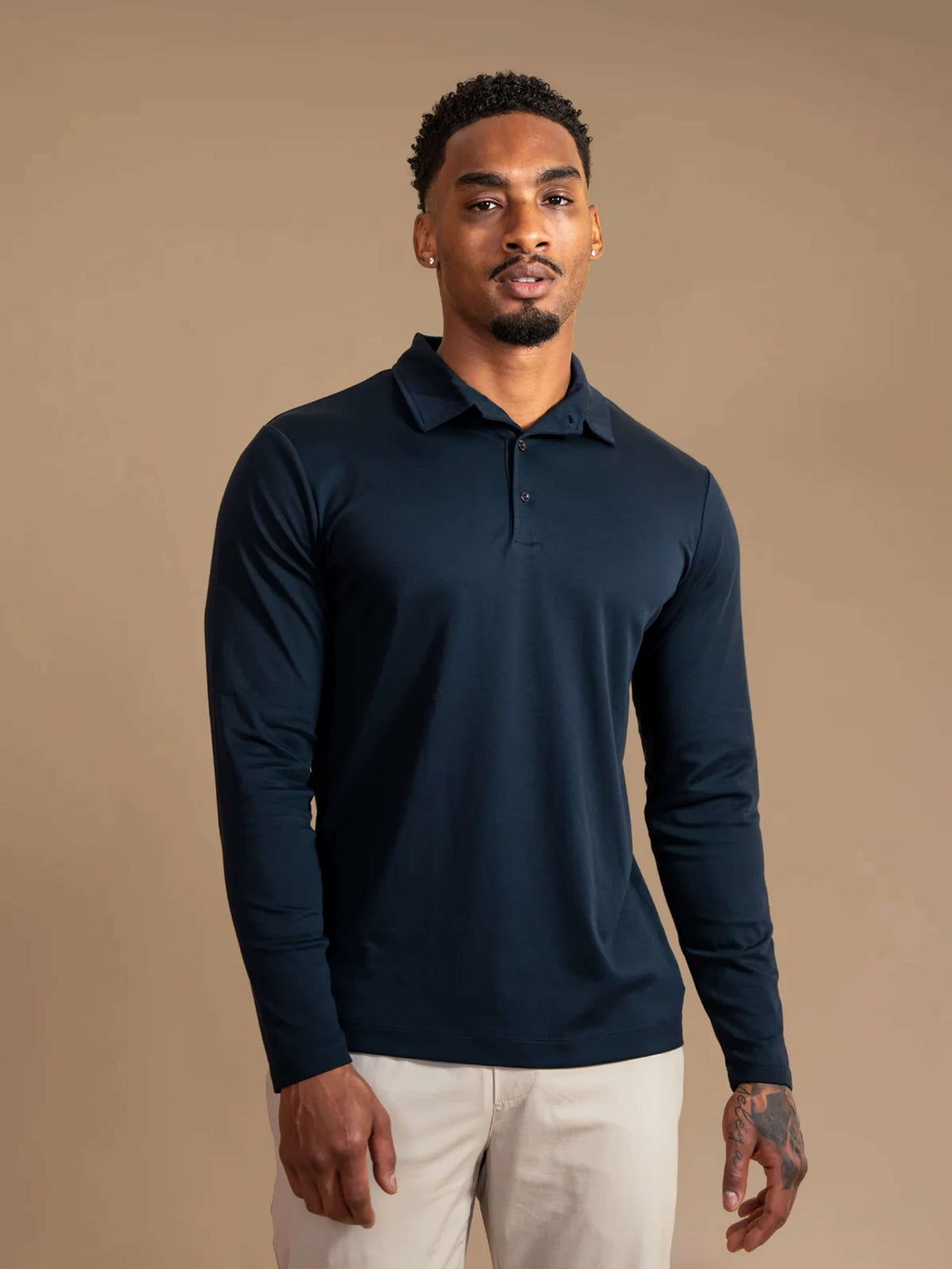 Lux Longsleeve Polo - Mixed 3 Pack - Core Basics