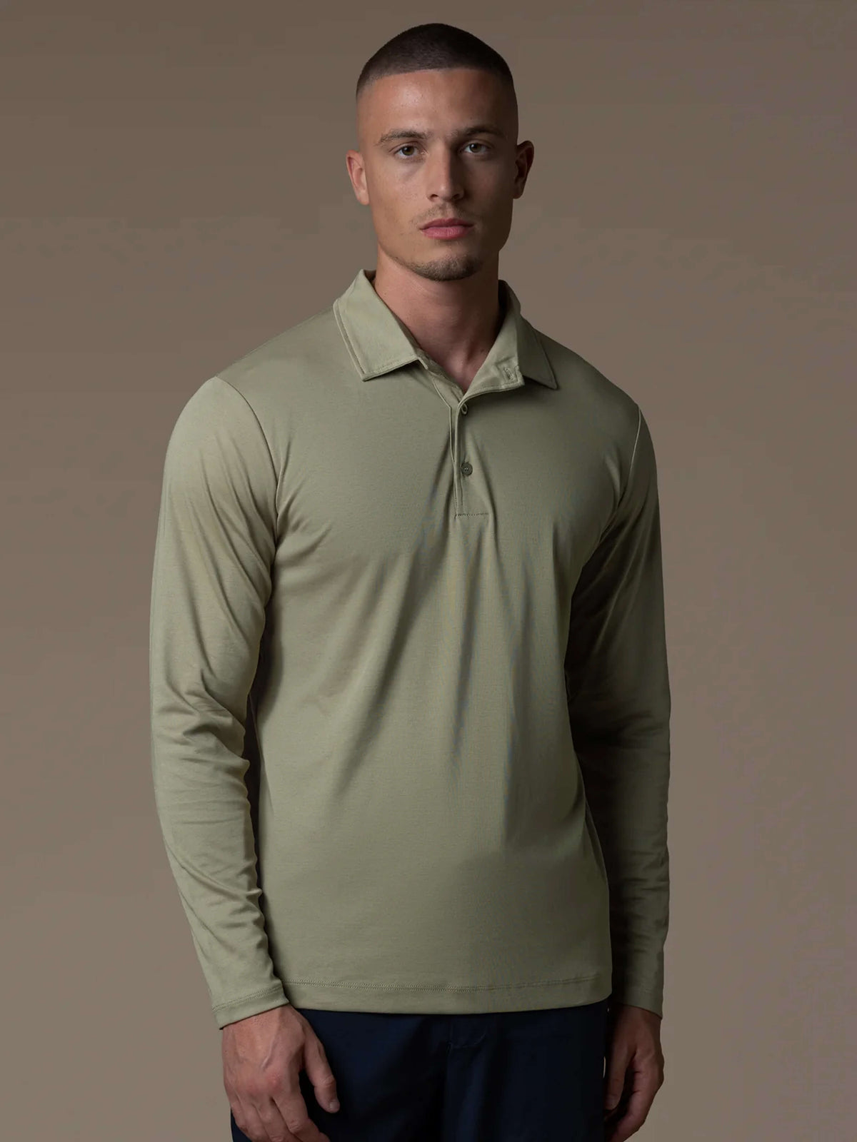 Lux Longsleeve Polo - Mixed 3 Pack - Earth Tones