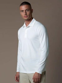 Lux Longsleeve Polo - Mixed 3 Pack - White