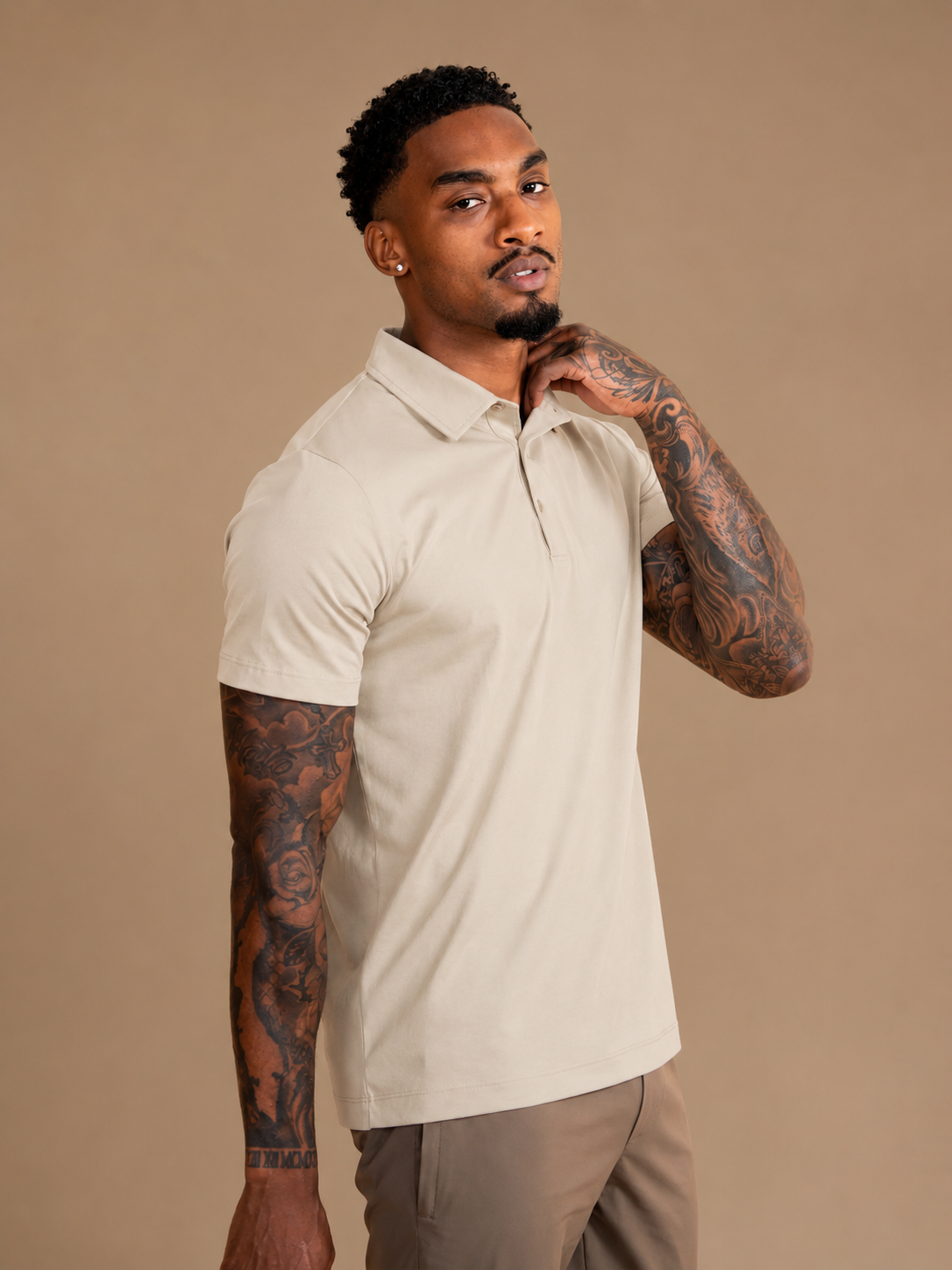Lux Polo - Beige