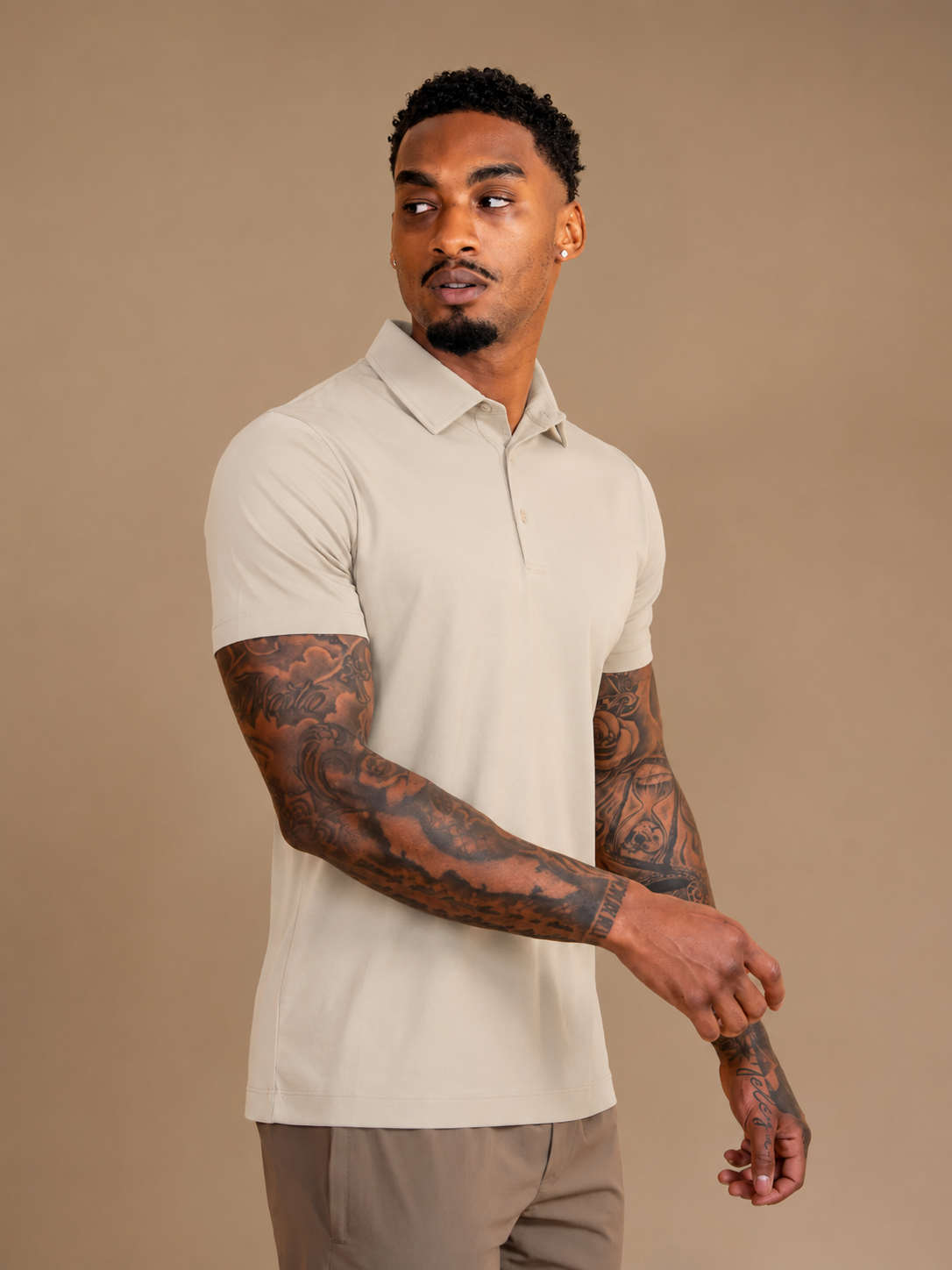 Polo Lux - Beige